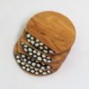 Rustic Wooden Coasters - Handcrafted African Table Essentials Rustic Wooden Coasters - Handcrafted African Table Essentials