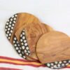 Rustic Wooden Coasters - Handcrafted African Table Essentials Rustic Wooden Coasters - Handcrafted African Table Essentials