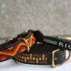 Customized Beaded Leather Dog Collars - Personalized & Handcrafted