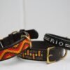 Customized Beaded Leather Dog Collars - Personalized & Handcrafted