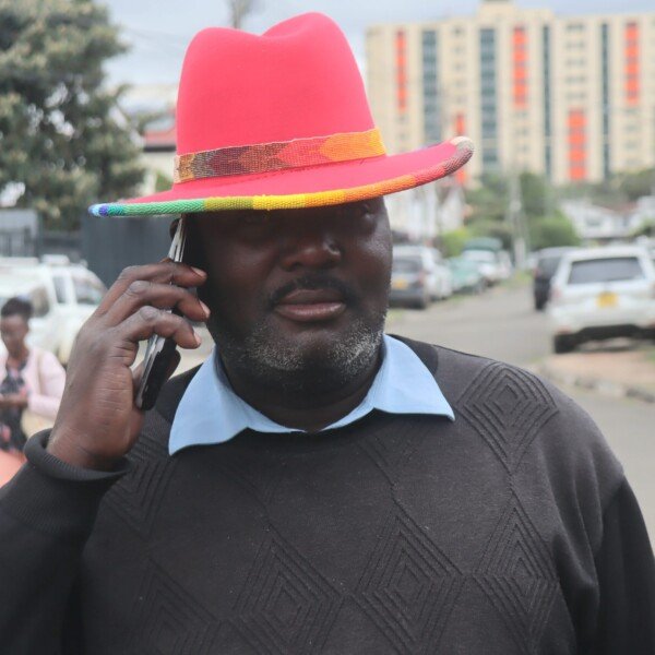 Red Fedora Hat with Beaded Band - Bold & Stylish