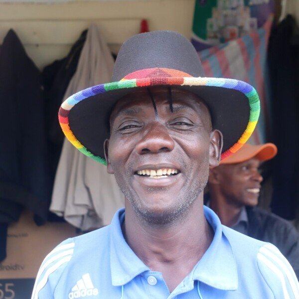Black Fedora Hat with Beaded Band - Timeless Style
