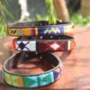 Set of 3 Beaded Dog Collars - Handmade Maasai Leather Collection