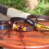 Set of 3 Beaded Dog Collars - Handmade Maasai Leather Collection
