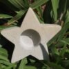Star Shaped Soapstone Candle Holder - Hand carved Kisii Stone from Kenya Star Shaped Soapstone Candle Holder - Hand carved Kisii Stone from Kenya