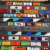 Assorted Beaded Dog Collars - Handmade Leather Pet Collars Assorted Beaded Dog Collars - Handmade Leather Pet Collars