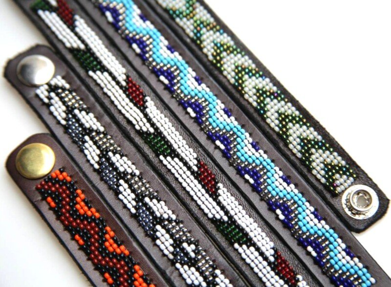 Elegant Maasai Beaded Bracelets