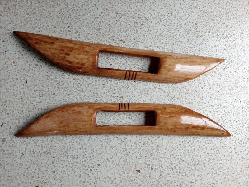 Set of 2 Maasai Lion Spikes