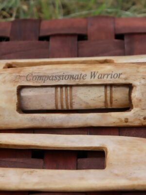 Maasai Lion Spike – “Compassionate Warrior” Engraved Spear Maasai Lion Spike – “Compassionate Warrior” Engraved Spear