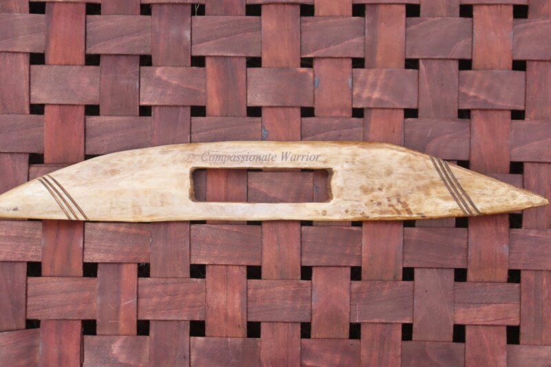 Maasai Lion Spike – “Compassionate Warrior” Engraved Spear