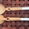Discounted Handcrafted Set of 2 Wooden Cooking Sticks - African Kitchen Utensils Discounted Handcrafted Set of 2 Wooden Cooking Sticks - African Kitchen Utensils