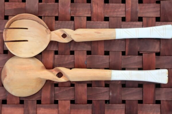 Discounted Handcrafted Set of 2 Wooden Cooking Sticks - African Kitchen Utensils Discounted Handcrafted Set of 2 Wooden Cooking Sticks - African Kitchen Utensils