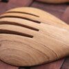 Discounted Handcrafted Set of 2 Wooden Cooking Sticks - African Kitchen Utensils
