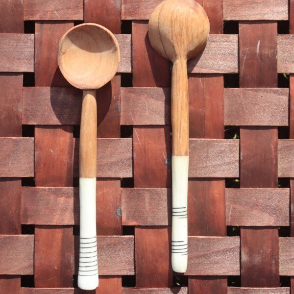 Handcrafted Wooden Spoons - Durable African Kitchen Utensils