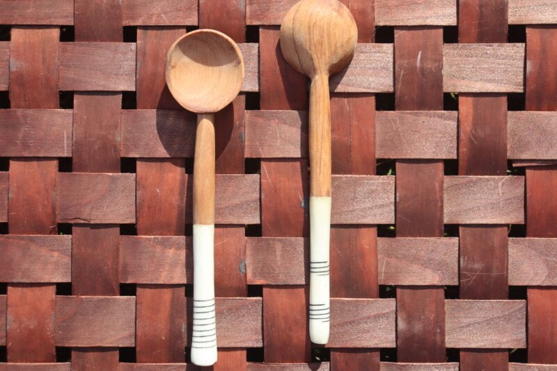 Handcrafted Wooden Spoons - Durable African Kitchen Utensils Handcrafted Wooden Spoons - Durable African Kitchen Utensils