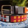 IMG_3254 Radiant Multicolored Maasai Beaded Leather Belt