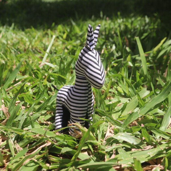 Zebra Kitenge Soft Doll