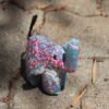 Blue & Pink Elephant Kitenge Soft Doll