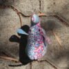 Blue & Pink Elephant Kitenge Soft Doll