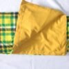 Sundown Savannah Green & Gold Maasai Heritage Blanket Sundown Savannah Green & Gold Maasai Heritage Blanket