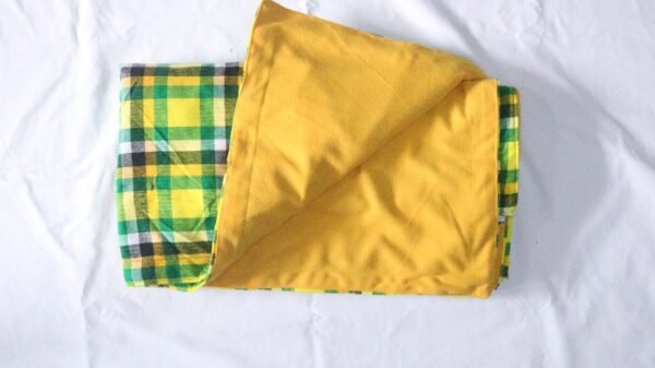 Sundown Savannah Green & Gold Maasai Heritage Blanket Sundown Savannah Green & Gold Maasai Heritage Blanket