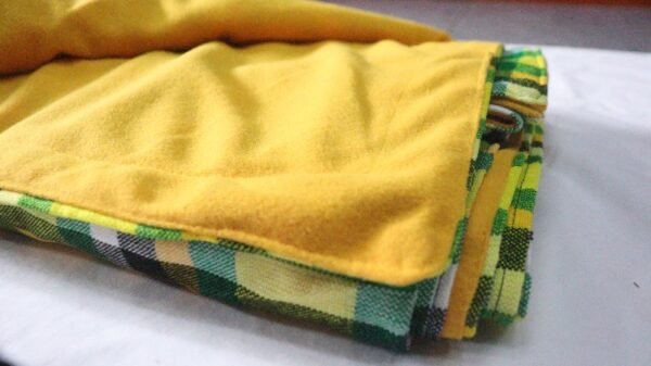 Sundown Savannah Green & Gold Maasai Heritage Blanket Sundown Savannah Green & Gold Maasai Heritage Blanket