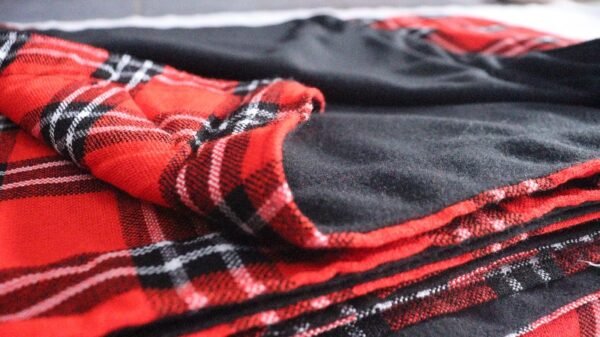 Savanna Ember Red Maasai Heritage Blanket - Warrior Shuka Savanna Ember Red Maasai Heritage Blanket - Warrior Shuka