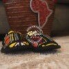 Boxed Multicolored Ankara Slip-Ons