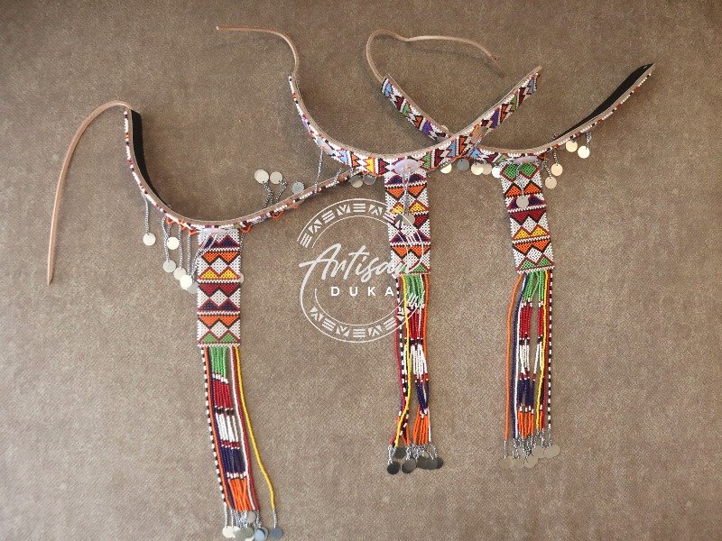 Multicolored Maasai Beaded Necklaces - Handmade African Jewelry from Kenya