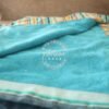 Blue Kikoy Towel - Handmade Cotton Beach & Bath Wrap Blue Kikoy Towel - Handmade Cotton Beach & Bath Wrap