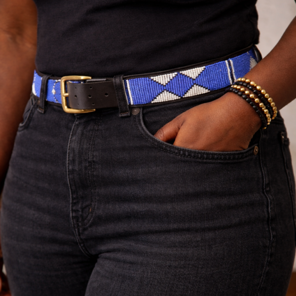 Maasai Beaded Leather Belts
