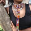 Multicolored Maasai Beaded Necklaces - Handmade African Jewelry from Kenya Multicolored Maasai Beaded Necklaces - Handmade African Jewelry from Kenya