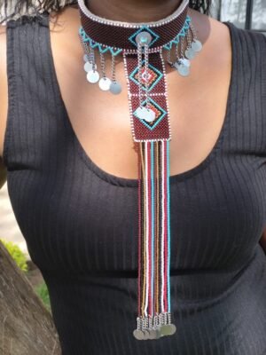 Savanna Earth Maasai Beaded Necklace