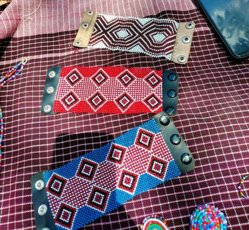 Unique maasai beaded bracelets - handmade african jewelry