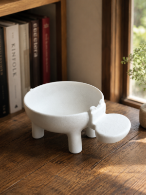Hippo Soapstone Figurine - Hand-Carved Kisii Stone Art from Kenya