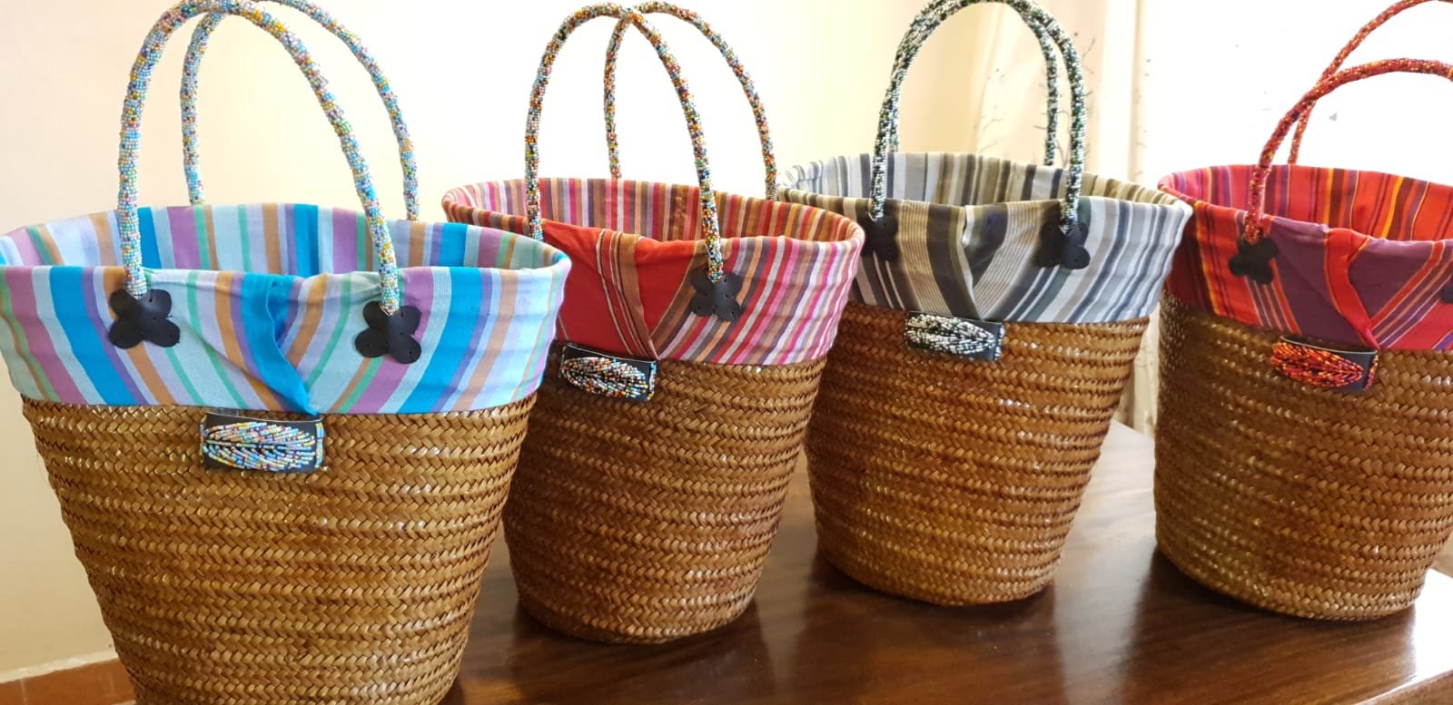 Kikoy baskets