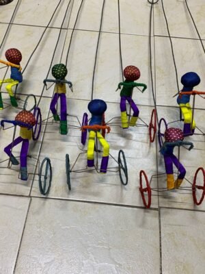 Galimoto wire push toys