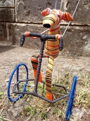 Savanna Tallstride Giraffe Galimoto Wire Push Toy