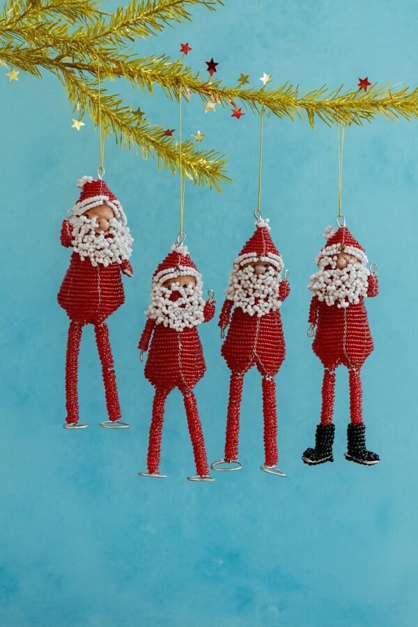 8cm Santa Claus in red Christmas tree dangles 8cm Santa Claus in red Christmas tree dangles