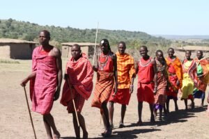Maasai blankets