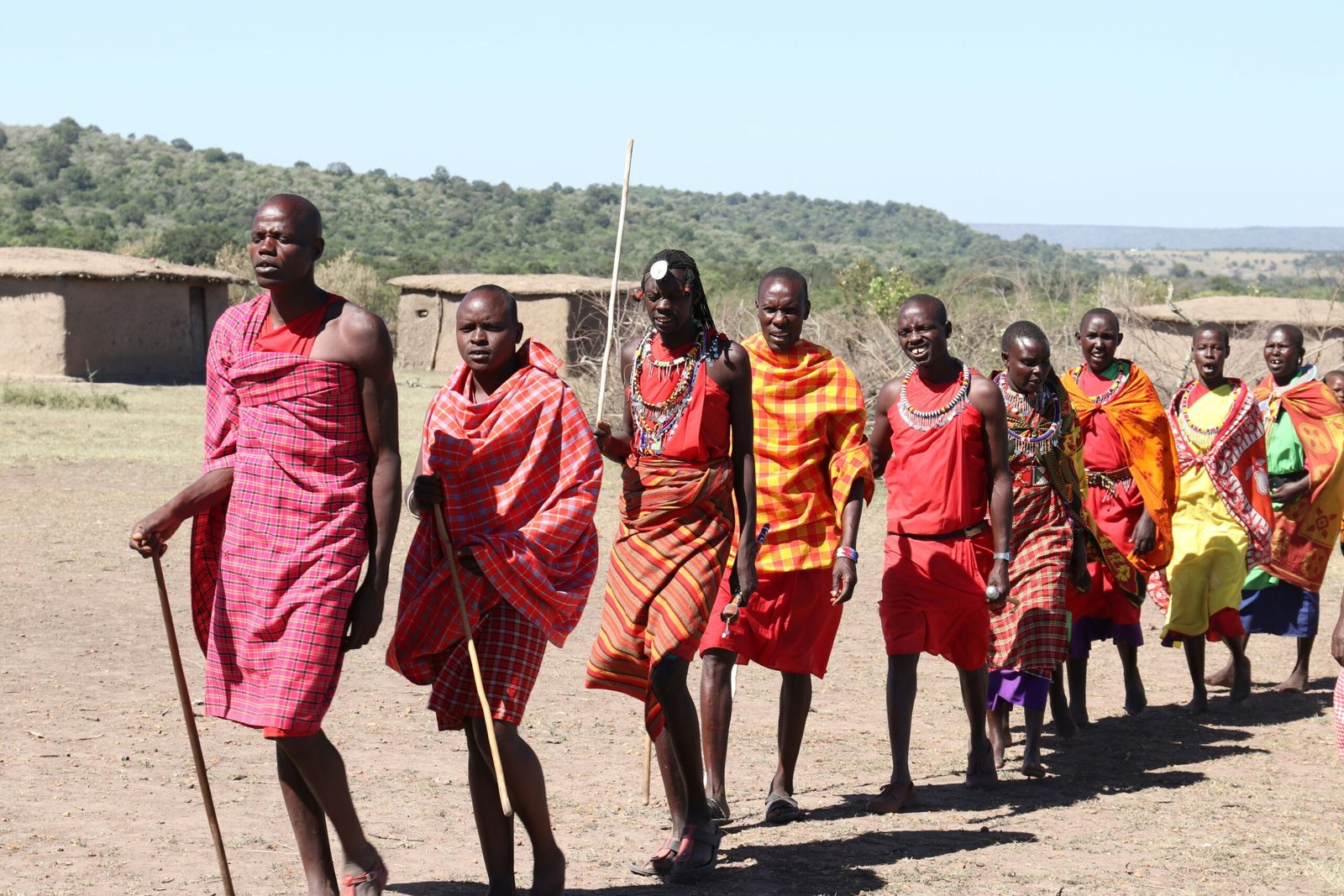 Maasai blankets