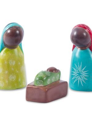 Soapstone Nativity Scene