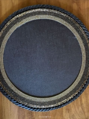 Cocoa Half-Beaded Placemat Cocoa Half-Beaded Placemat