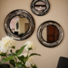 Trio Elegance Beaded Mirror Set - Classic Collection