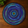 Indigo Mirage Blue & Purple Maasai Placemat