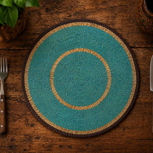 Jungle Green Maasai placemat