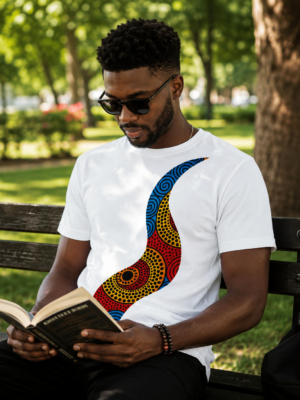 ChatGPT Image May 28, 2026, 08_50_27 AM Suntrail Rhythm Ankara Cotton T-Shirt
