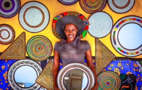 Unique Patterned Beaded Mirrors Unique Patterned Beaded Mirrors