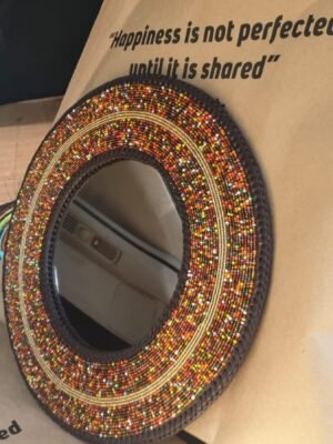 Githeri Mix Maasai Beaded Mirror