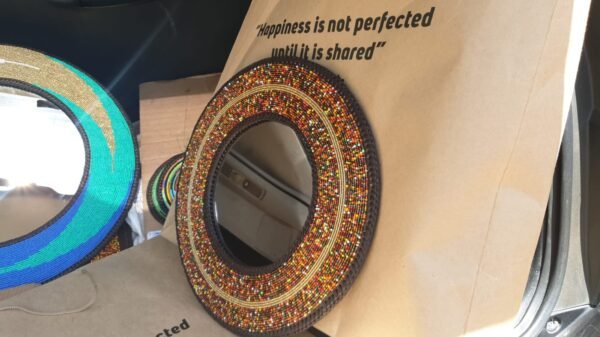 Githeri Mix Maasai Beaded Mirror